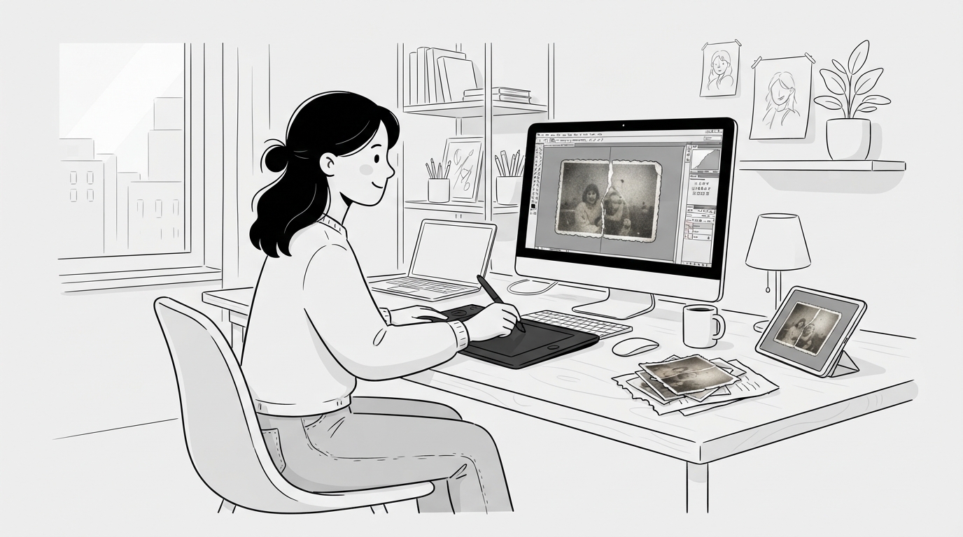 How to Restore Old Photos with AI (Free, Online)
