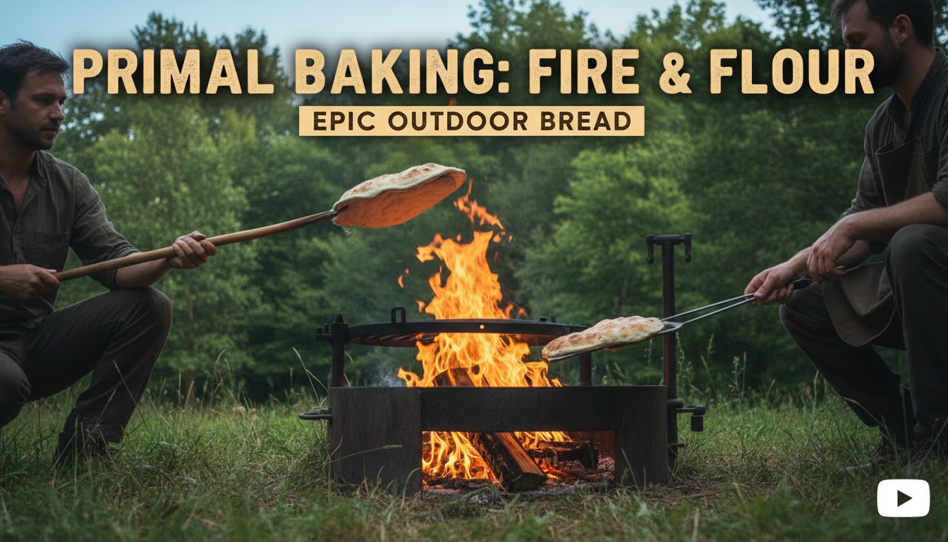 AI-generated Exotic Cuisine thumbnail for cooking videos