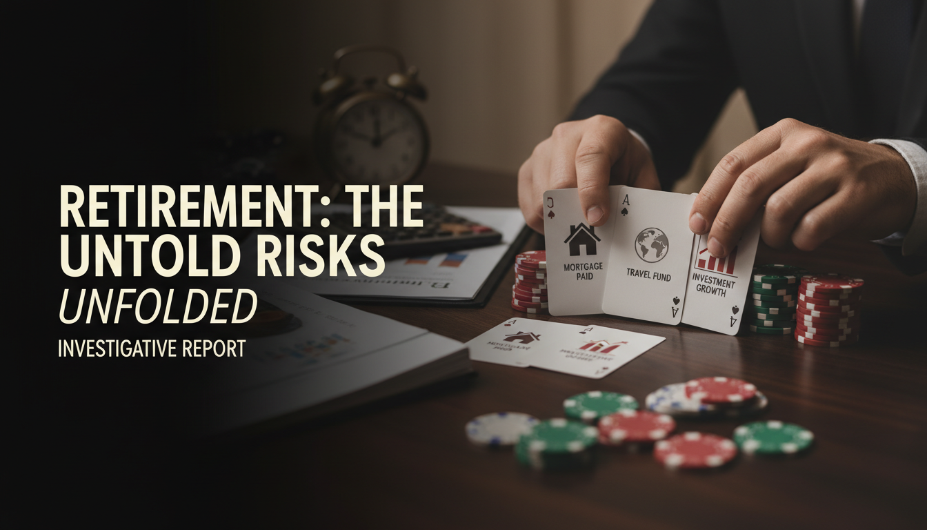 AI-generated Retirement Planning thumbnail for finance videos
