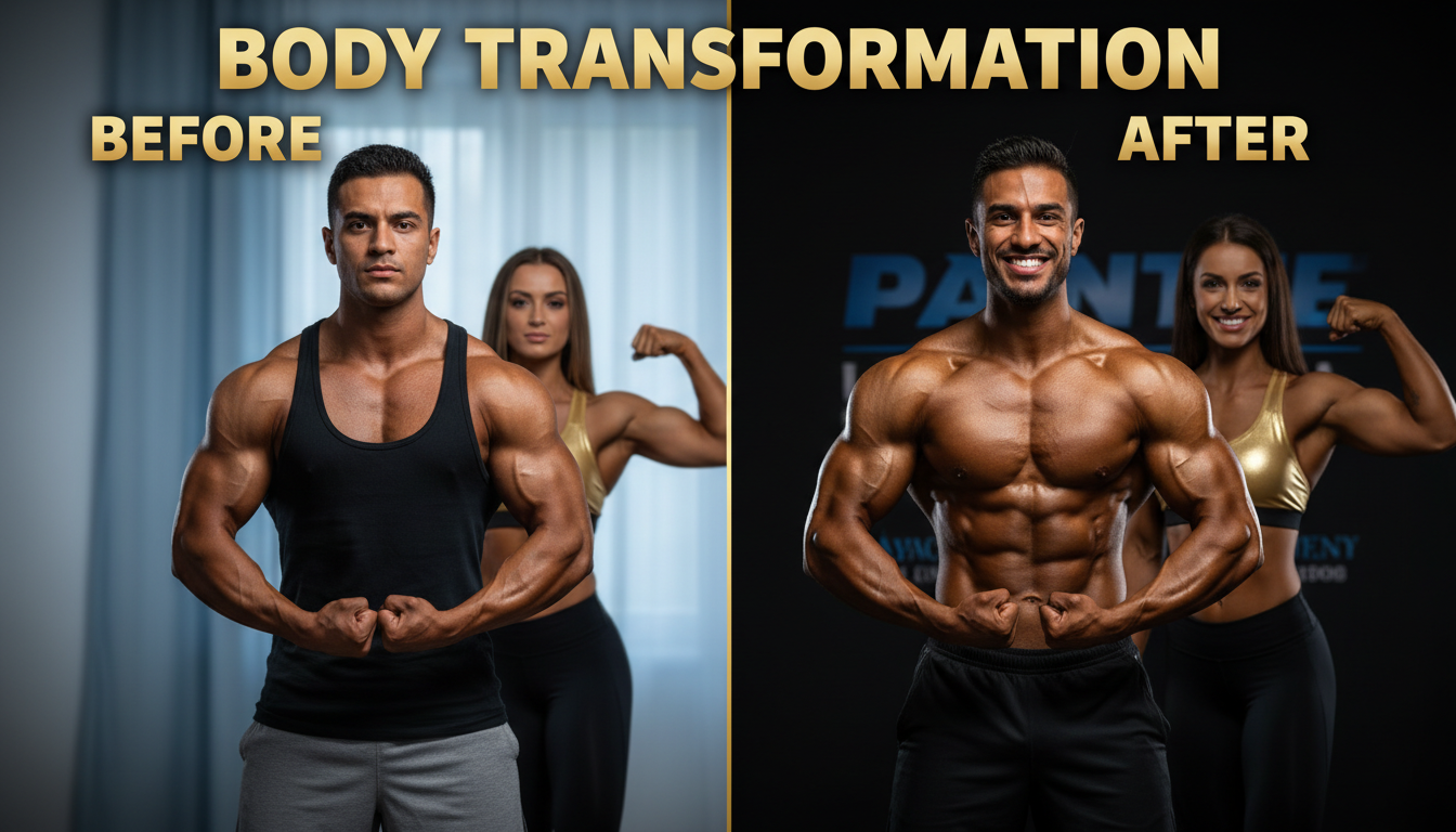 Weight Training YouTube thumbnail style — Thumix Fitness maker