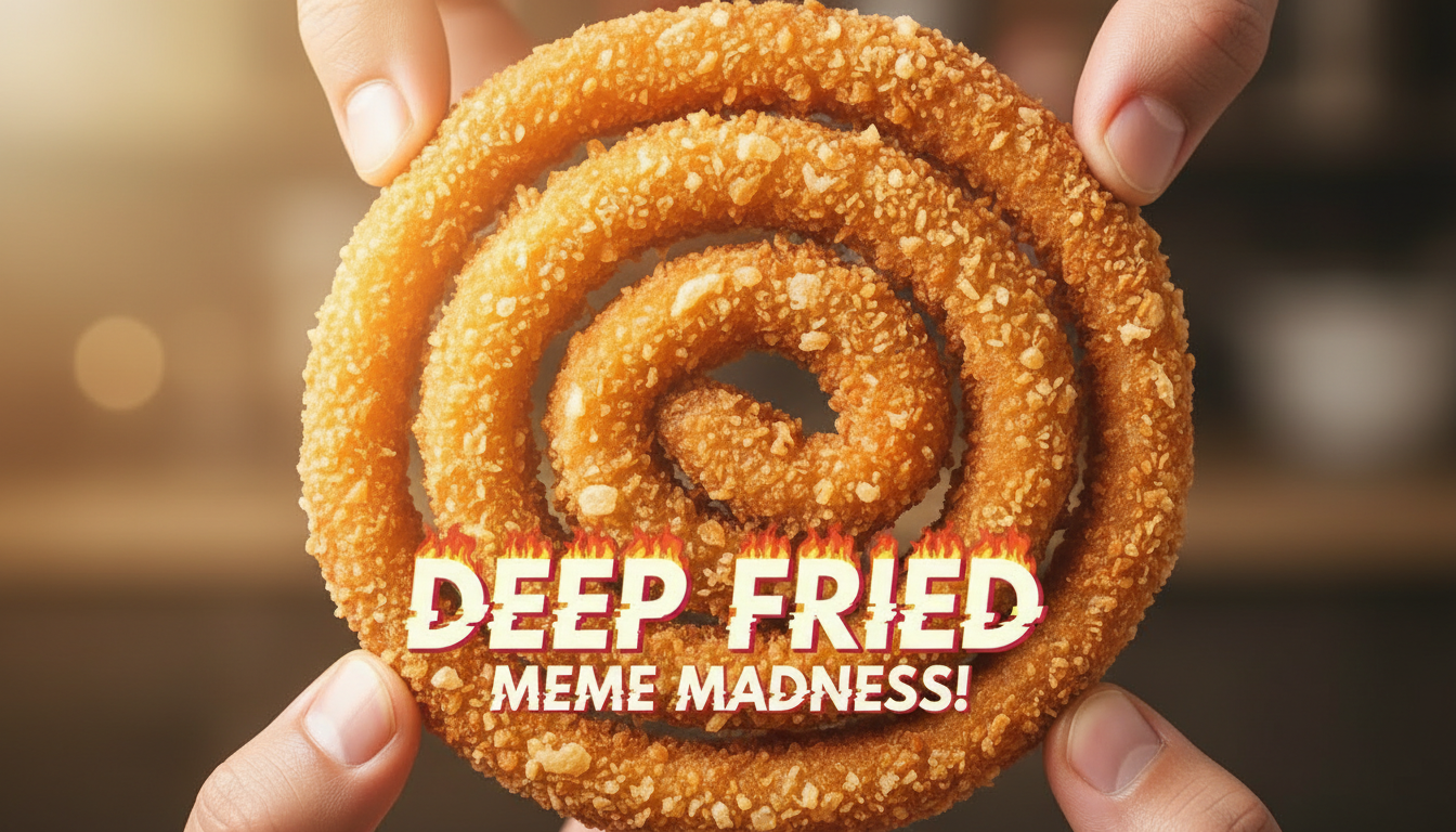 Click-worthy Deep-Fried & Chaotic YouTube thumbnail