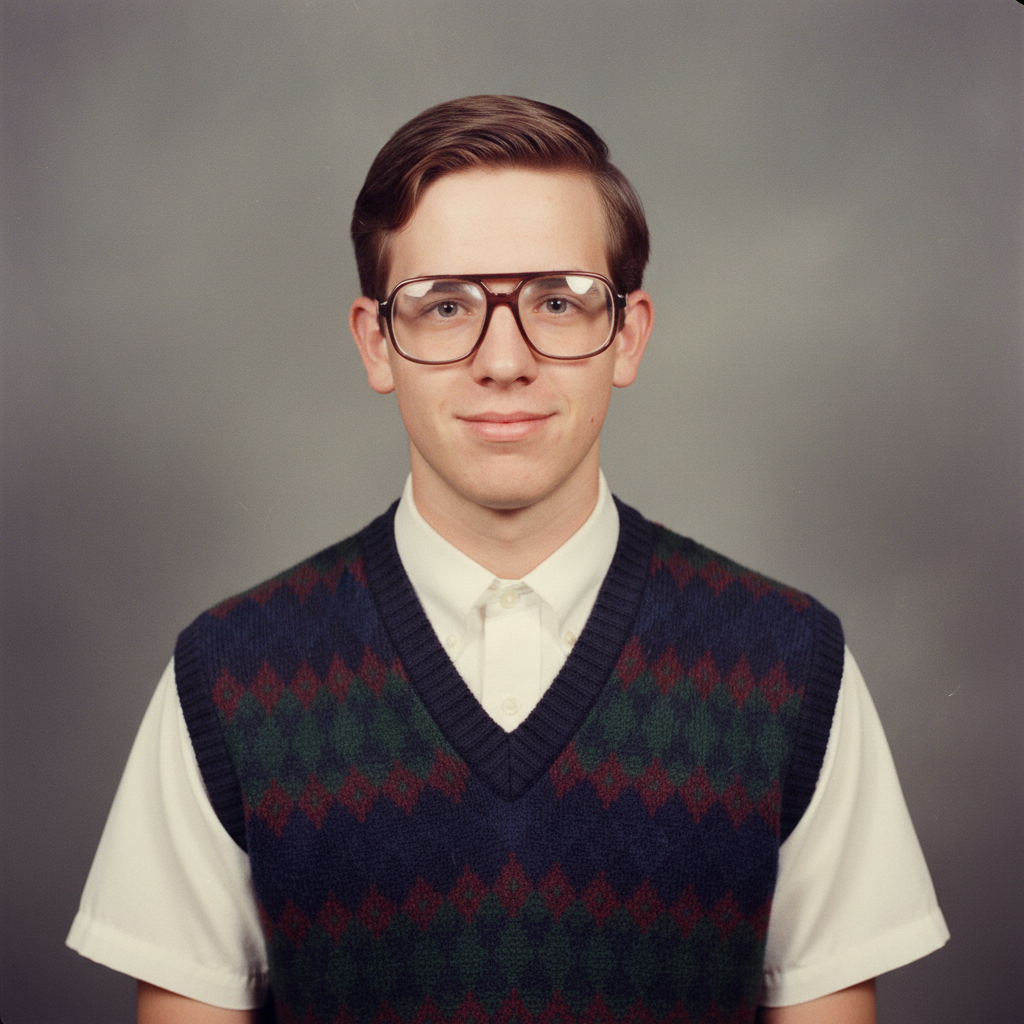 AV Club AI yearbook photo example