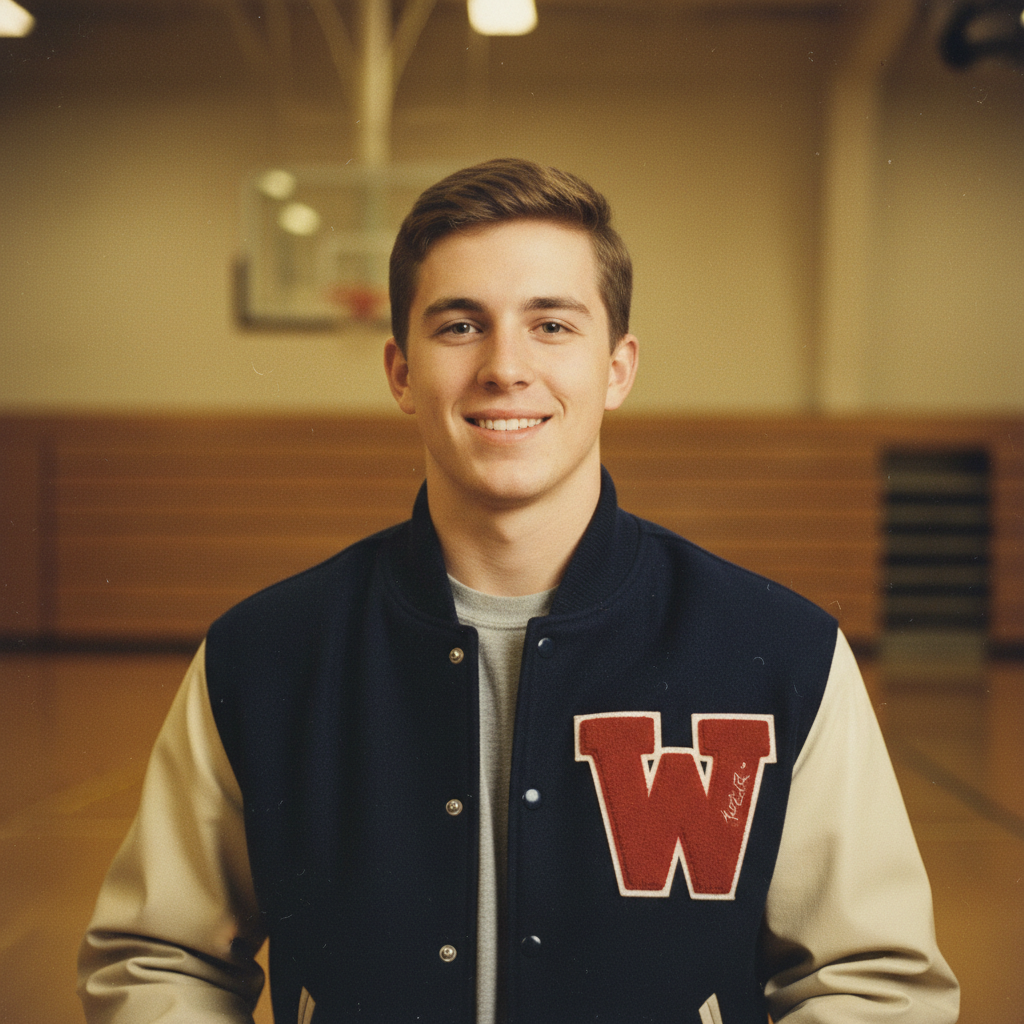 Varsity Star AI yearbook photo example